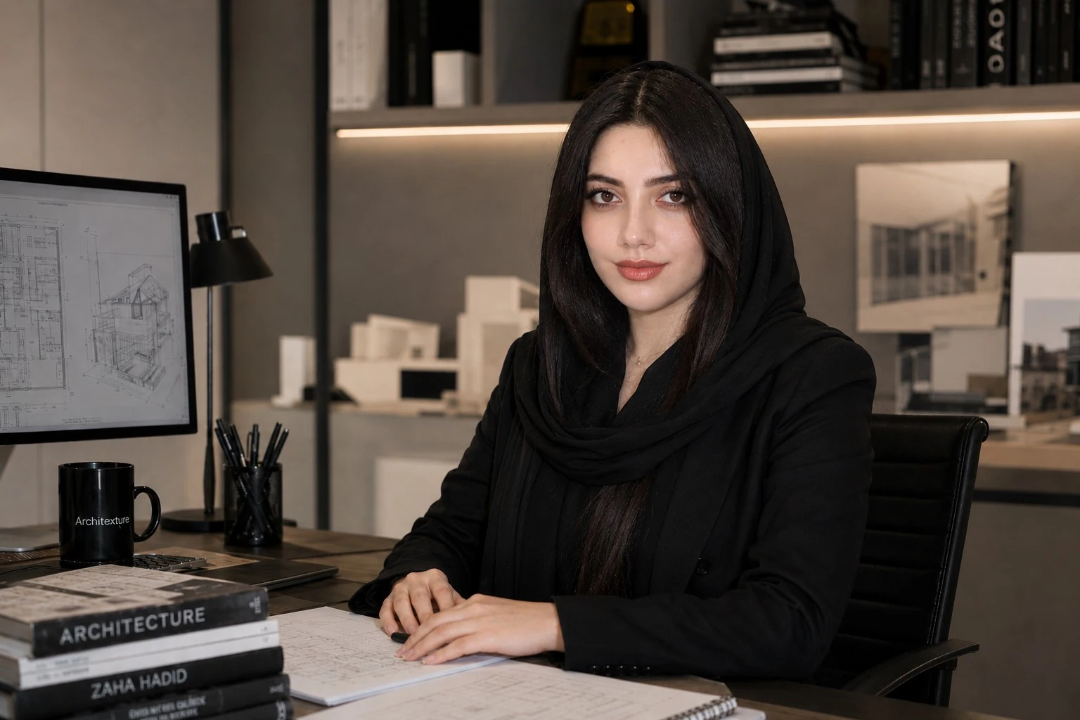 Portrait of Fatemeh Shabestani
